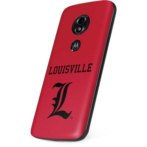 University of Louisville Cardinals Moto E5 Play Skin